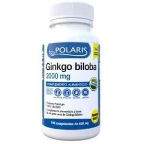 Polaris ginkgo biloba 2000mg. 100comp. – imagen 1