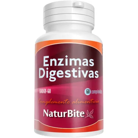 Naturbite enzimas digestivas 250comp. – imagen 1