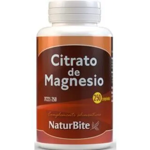 Naturbite Citrato de Magnesio 250comp – imagen 1