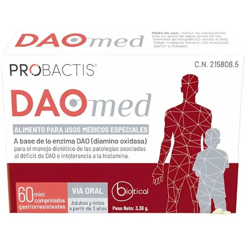 Probactis DAOmed 60 Minicomprimidos – imagen 1