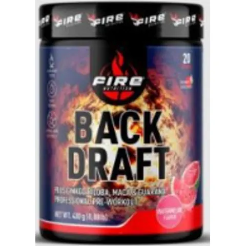 Fire Nutrition Back Draft Preworkout 300g Sandía – imagen 1