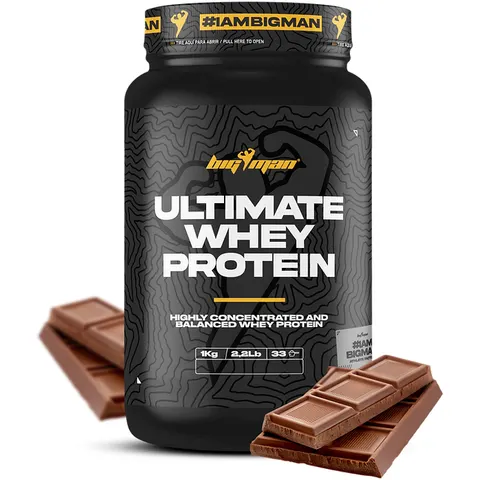 Bigman ultimate whey 1 kg chocolate – imagen 1