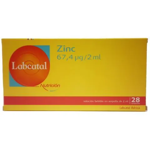 Labcatal Lab. 18 (Zinc) 28 Amp. – imagen 1