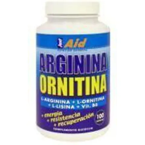 Just Aid Arginina + Ornitina 100 Comprimidos – imagen 1