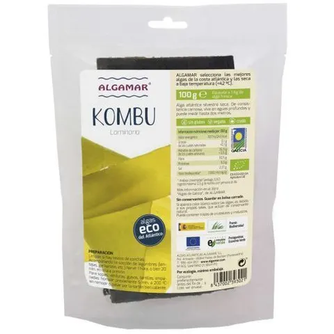 Algamar Alga Kombu 100 gr – imagen 1