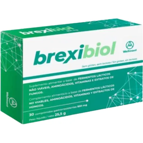 Laboratorios Weltmont Brexibiol Paraprobiótico 30 Comprimidos – imagen 1