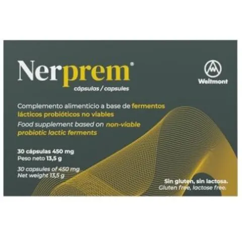 Laboratorios Weltmont Nerprem 30 Cápsulas – imagen 1