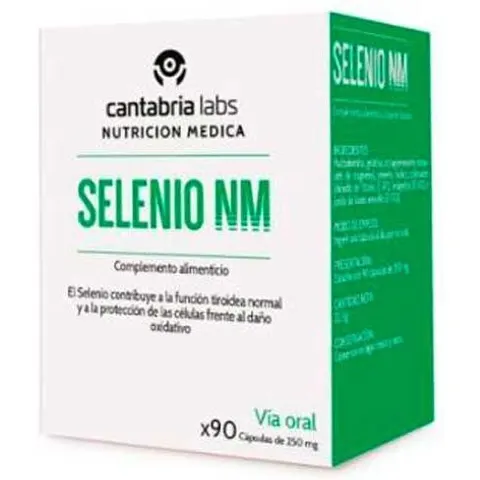 Cantabria Labs Selenio NM 90 Cápsulas – imagen 1