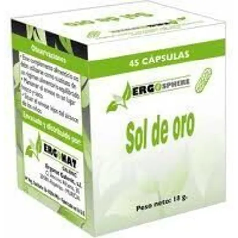 Ergonat Galenic Sol de Oro 45 caps – imagen 1