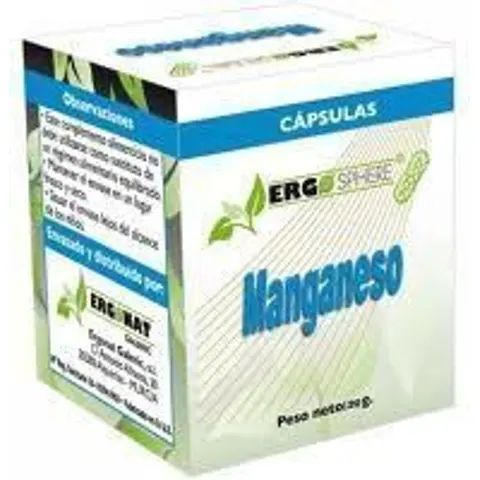 Ergonat Manganeso Ergosphere 50Cap. – imagen 1