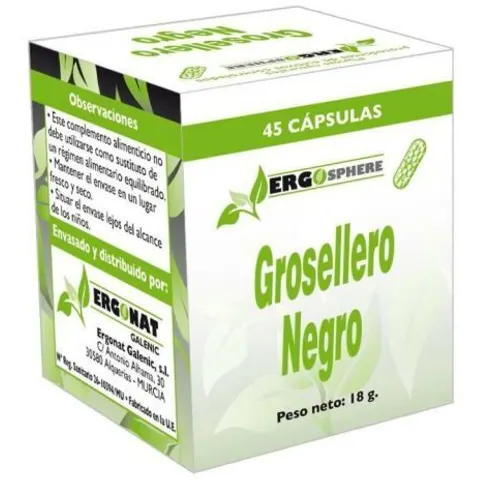 Ergonat Grosellero Negro 45 Cápsulas – imagen 1