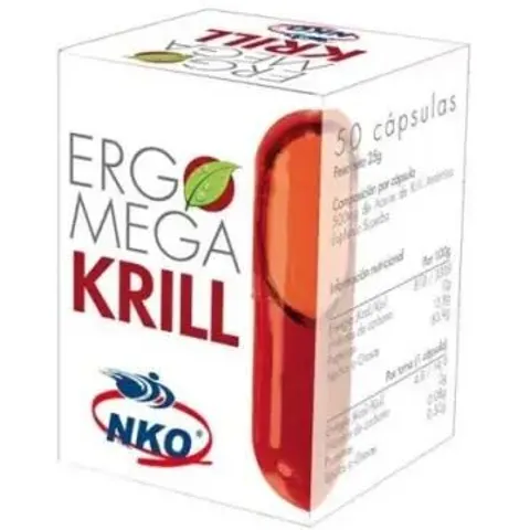 Ergonat Ergomega Krill 50 Cápsulas – imagen 1
