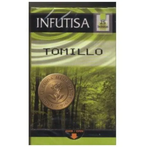 Infutisa Tomillo 25 filtros – imagen 1
