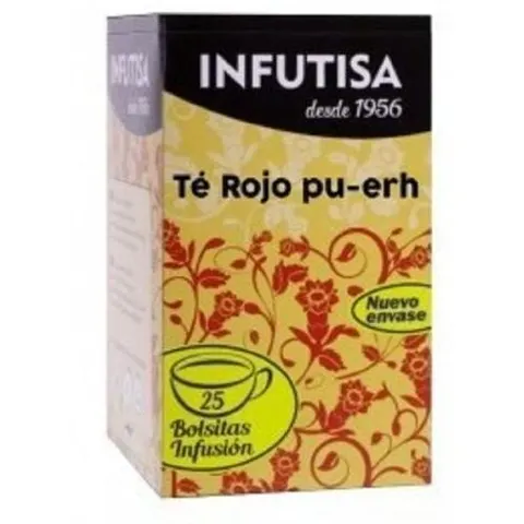 Infutisa Té Rojo Pu-Erh 25 sobres – imagen 1