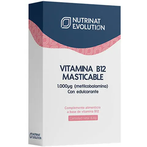 Nutrinat evolution vitamina b12 masticable 30comp. – imagen 1