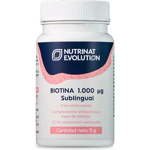 Nutrinat evolution biotina 1000 sublingual 30comp. – imagen 1