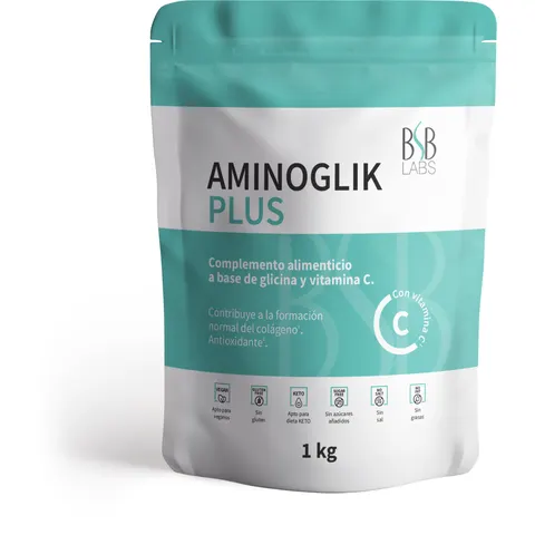 Bsb Labs Aminoglik Plus+Vitamina C 1 Kg – imagen 1