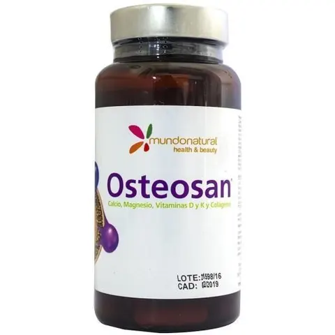 Mundo Natural Osteosan 60 Caps – imagen 1