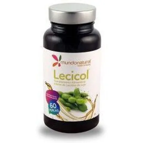 Mundo Natural Lecicol 60 Cápsulas – imagen 1