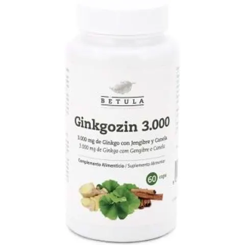 Betula ginkgozin 3000 60 caps – imagen 1