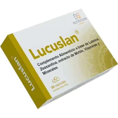 Nutrasan lucuslan 30 caps – imagen 1