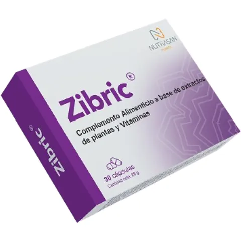 Nutrasan zibric 30 caps – imagen 1