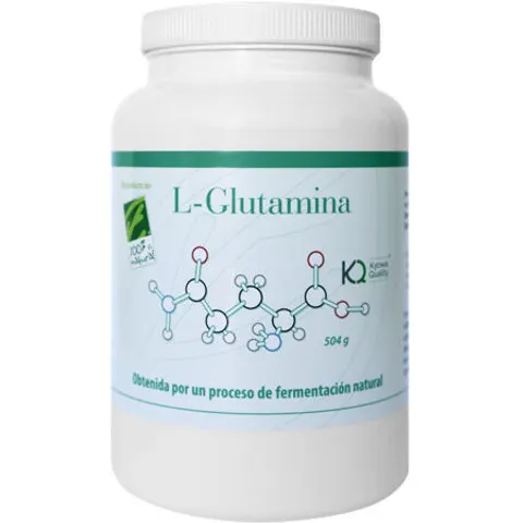 100% Natural L-Glutamina 504 g – imagen 1