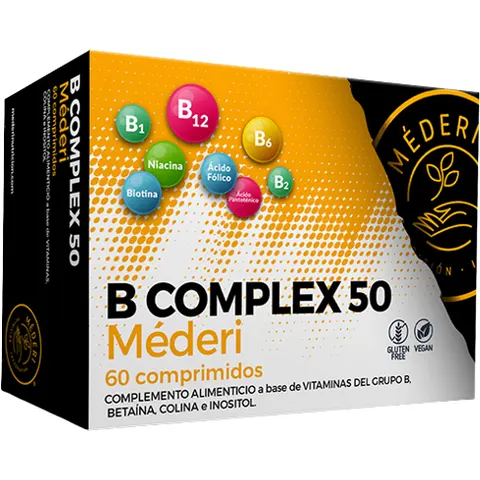 Méderi Nutrición Integrativa B Complex 50 60 Cápsulas – imagen 1