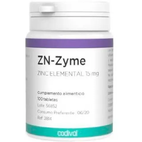 Codival zn-zyme 15mg. 100comp. – imagen 1