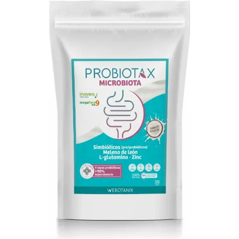 WeBotanix Probiotax Microbiota Sabor Coco 150 gr – imagen 1