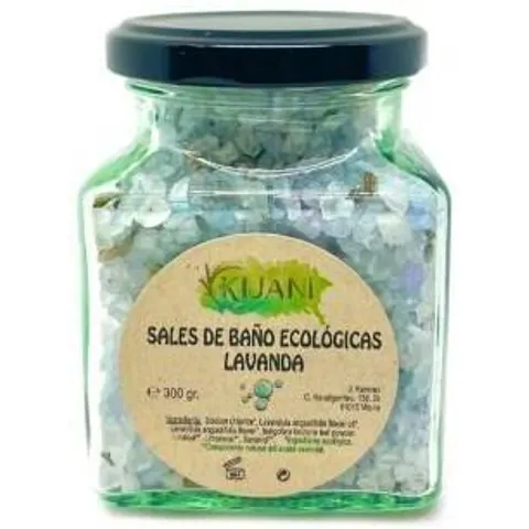 Kijani Lavendel-Badesalz 300 gr – Bild 1