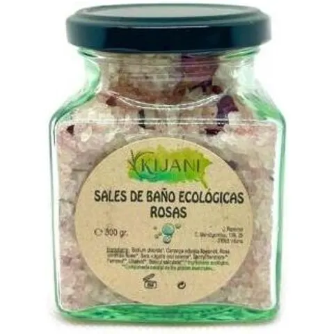 Kijani Rosa Badesalz 300 gr – Bild 1
