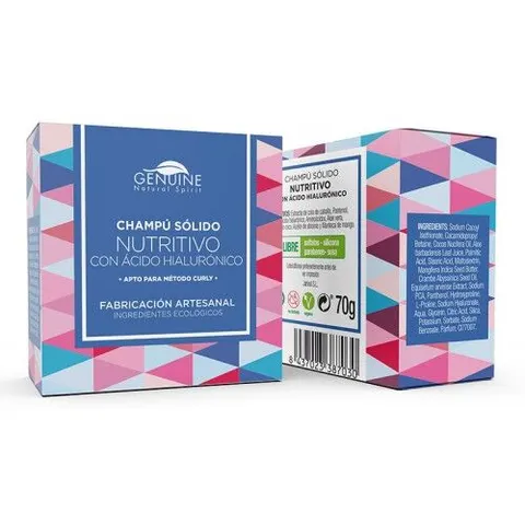 Genuine Champú Sólido Nutritivo 60 g – imagen 1