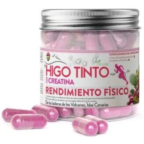 Tuno Canarias Higo Tinto Con Creatina 90 Cápsulas – imagen 1