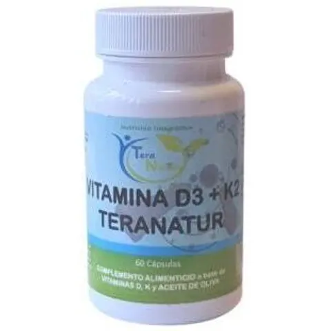 Teranatur Vitamina D3+K2 60 Cápsulas – imagen 1