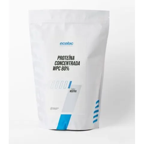 Ecolac Polvo Base Proteina S Neutro Wpc80 700 gr – imagen 1