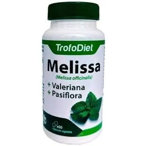 Trofodiet melissa+valeriana+pasiflora 60 caps – imagen 1