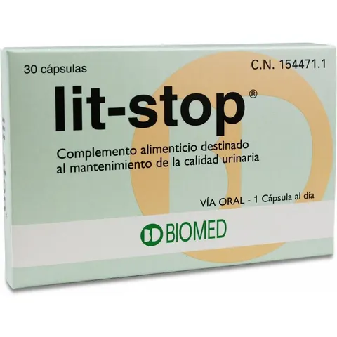 Biomed Lit-Stop 30 Cápsulas – imagen 1