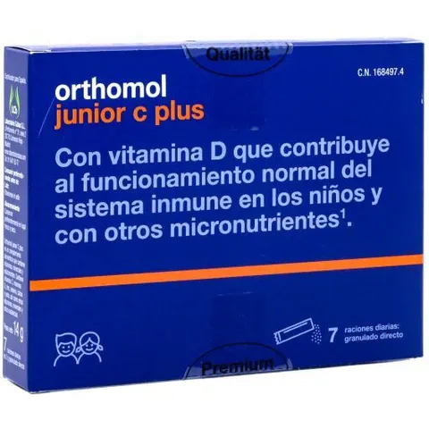 Orthomol Junior C Plus 7sobres – imagen 1