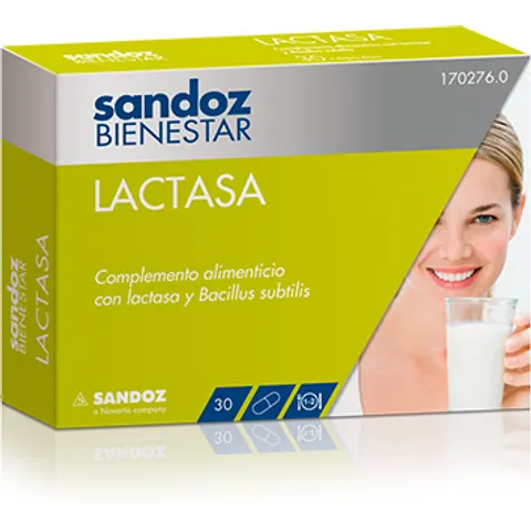 SANDOZ BIENESTAR Lactasa 30caps – imagen 1