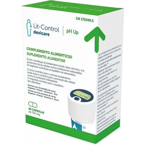 Lit Control Lit-Control pH Up 60caps – imagen 1