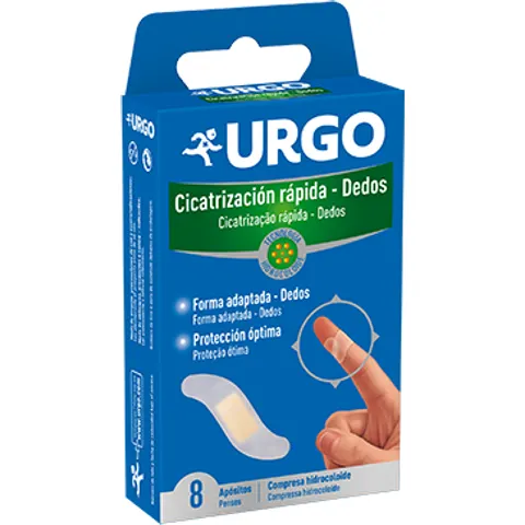 Urgo cicatrizacion rapida 8 apositos dedos – imagen 1