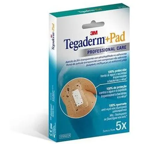 3M Tegaderm+Pad 5X7 Cm – afbeelding 1
