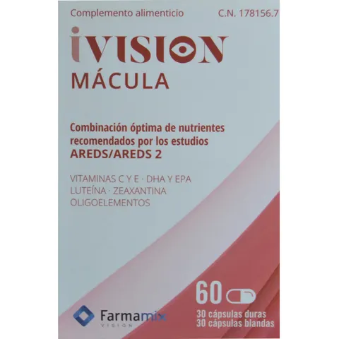 FarmaMix Visión Visión Macula 60 Cápsulas – imagen 1