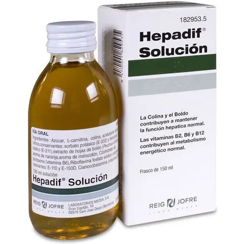 Reig Jofre Hepadif Solución 150 ml – imagen 1