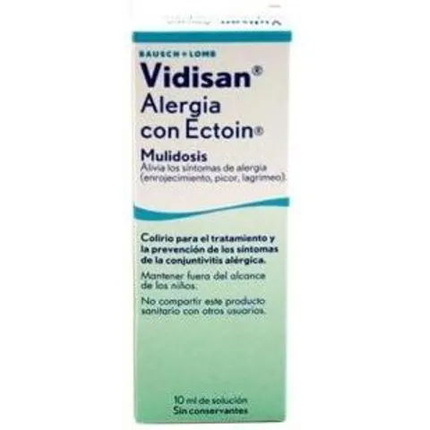 Bausch & Lomb Vidisan Alergia c/ Ectoína 10ml – imagen 1