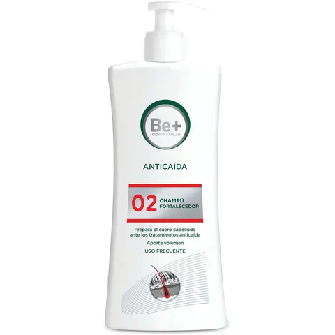 Be+ Med Stärkendes Anti-Haarausfall-Shampoo 500 ml – Bild 1
