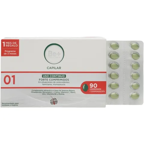 Be+ Med Anticaída Uso Continuo 90 Comprimidos – imagen 1