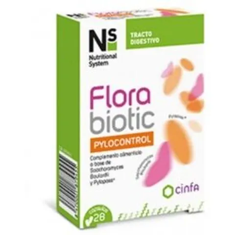 Ns Nutritional System NS Florabiotic Pylocontrol 28 Cápsulas – imagen 1