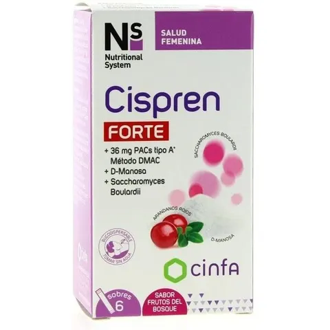 Ns Nutritional System Ns Cispren Forte 6 Sobres – imagen 1